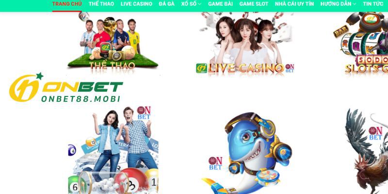Trang web cá nhân hoàn chỉnh Onbet - Onbet